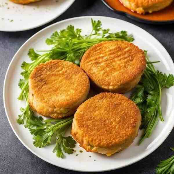 Куриные отбивные в луковом кляре